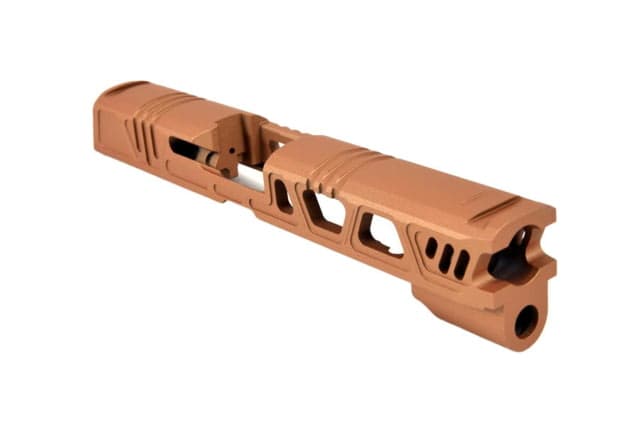 Gun Cuts Cyberpunk for Sig Sauer P320 Full Size/M17 No Optic Cut Copper