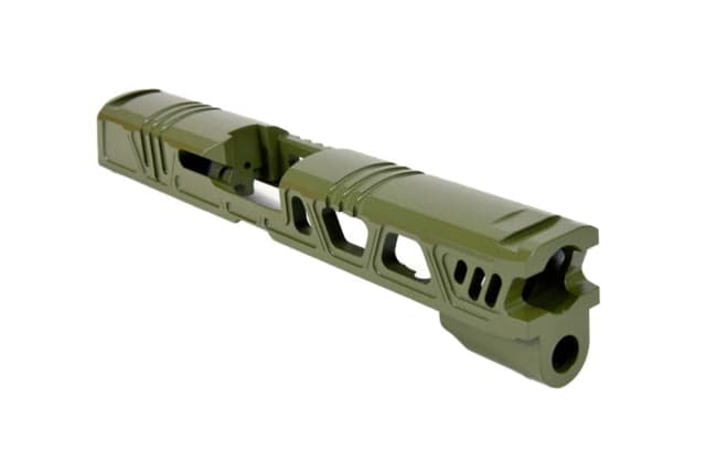 Gun Cuts Cyberpunk for Sig Sauer P320 Full Size/M17 No Optic Cut Noveske Bazooka Green