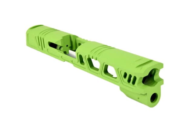 Gun Cuts Cyberpunk for Sig Sauer P320 Full Size/M17 No Optic Cut Zombie Green