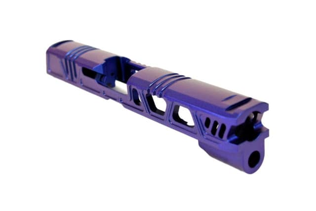 Gun Cuts Cyberpunk for Sig Sauer P320 Full Size/M17 Optic Cut Arctic Laser Blue