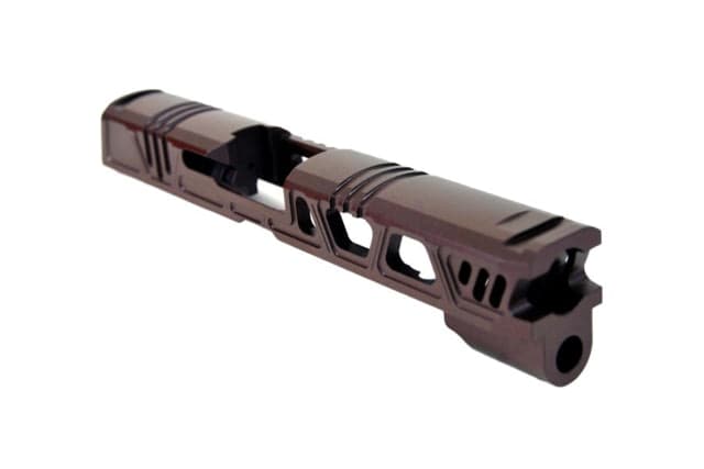 Gun Cuts Cyberpunk for Sig Sauer P320 Full Size/M17 Optic Cut Black Cherry Bomb