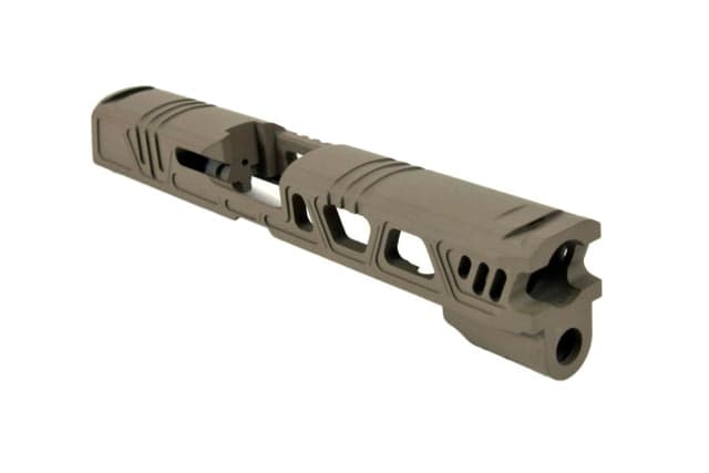 Gun Cuts Cyberpunk for Sig Sauer P320 Full Size/M17 Optic Cut Flat Dark Earth