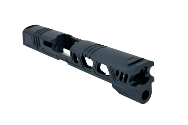 Gun Cuts Cyberpunk for Sig Sauer P320 Full Size/M17 Optic Cut Graphite Black
