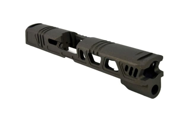 Gun Cuts Cyberpunk for Sig Sauer P320 Full Size/M17 Optic Cut Midnight Bronze