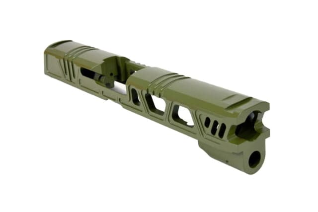 Gun Cuts Cyberpunk for Sig Sauer P320 Full Size/M17 Optic Cut Noveske Bazooka Green