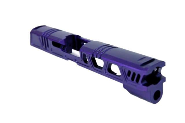 Gun Cuts Cyberpunk for Sig Sauer P320 Full Size/M17 Optic Cut Royal Purple