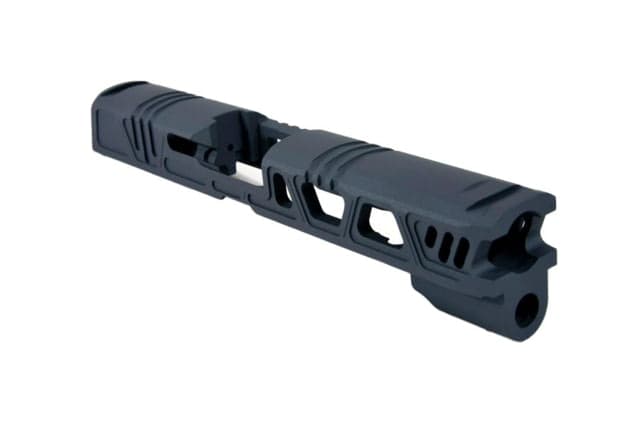 Gun Cuts Cyberpunk for Sig Sauer P320 Full Size/M17 Optic Cut Sniper Gray