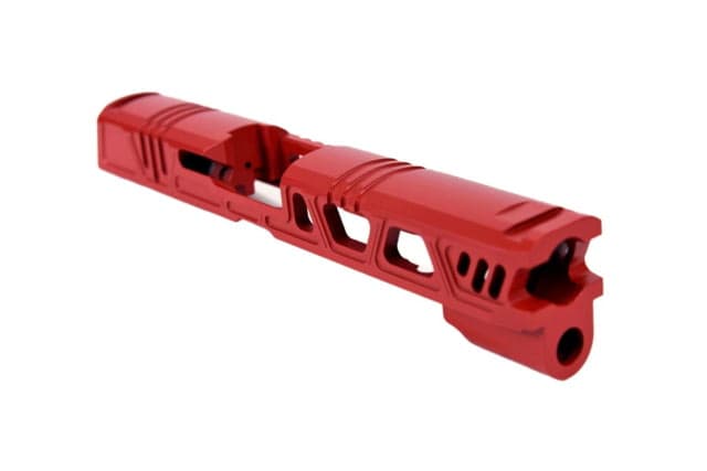 Gun Cuts Cyberpunk for Sig Sauer P320 Full Size/M17 Optic Cut USMC Red