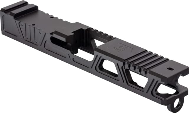 Gun Cuts Cyberpunk Slide for Glock 19 Optic Cut Graphite Black