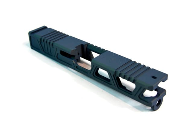 Gun Cuts Cyberpunk Slide for Glock 19 Optic Cut Northern Lights