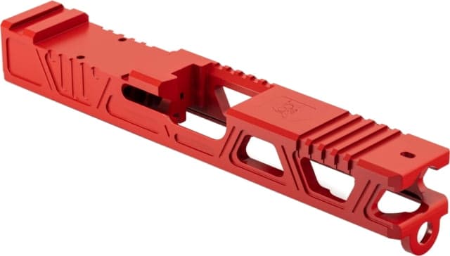 Gun Cuts Cyberpunk Slide for Glock 19 Optic Cut USMC Red