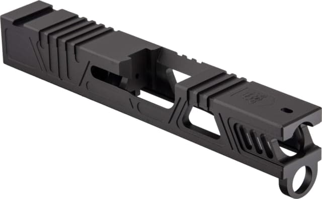 Gun Cuts Cyberpunk Slide for Glock 43/43X No Optic Cut Graphite Black