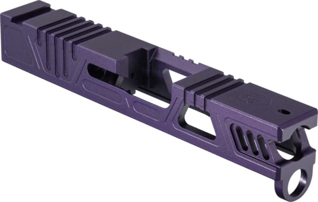 Gun Cuts Cyberpunk Slide for Glock 43/43X No Optic Cut Royal Purple