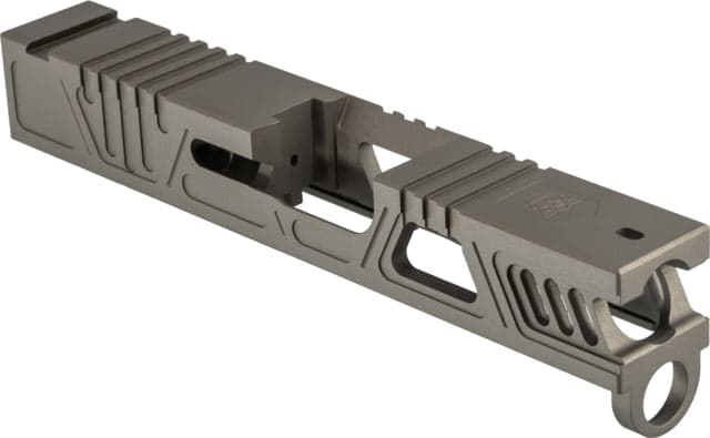 Gun Cuts Cyberpunk Slide for Glock 43/43X No Optic Cut Smoked Bronze
