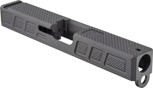 Gun Cuts Gentleman Slide for Glock 19 No Optic Cut Sniper Gray
