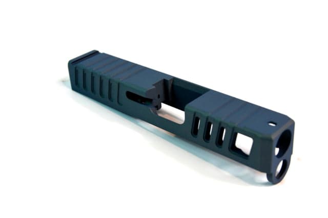 Gun Cuts Juggernaut Slide for Glock 26 No Optic Cut Northern Lights
