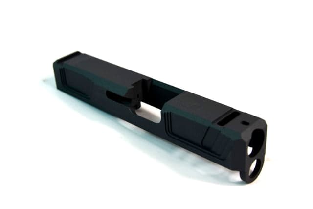 Gun Cuts Raider Slide for Glock 26 Optic Cut Sniper Gray