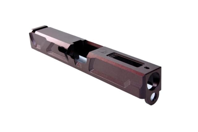 Gun Cuts Roswell Slide For Glock 19 No Optic Cut Black Cherry Bomb