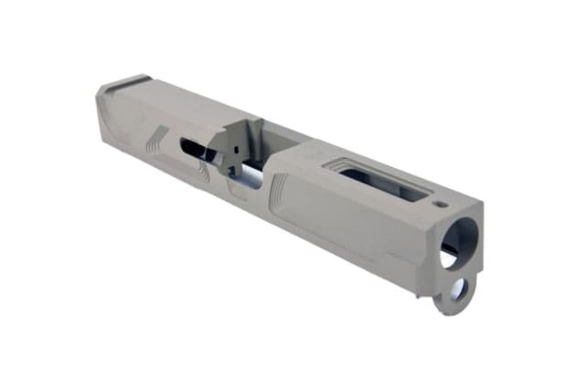 Gun Cuts Roswell Slide for Glock 19 No Optic Cut Desert Sand