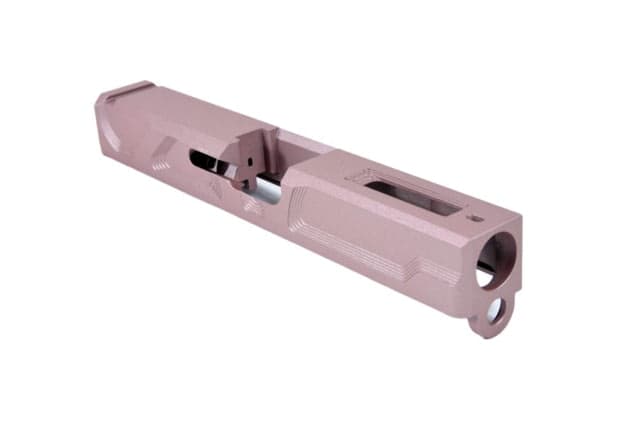 Gun Cuts Roswell Slide For Glock 19 No Optic Cut Rose Gold