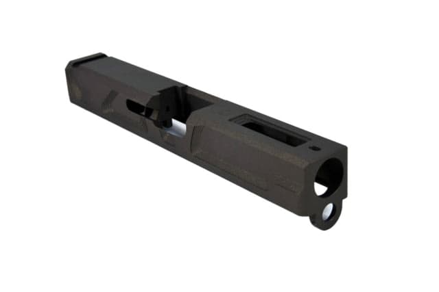 Gun Cuts Roswell Slide for Glock 19 Optic Cut Midnight Bronze