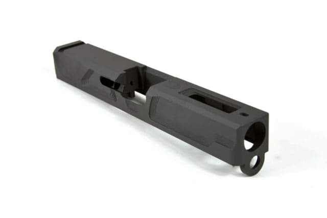 Gun Cuts Roswell Slide for Glock 19 Optic Cut Sniper Gray