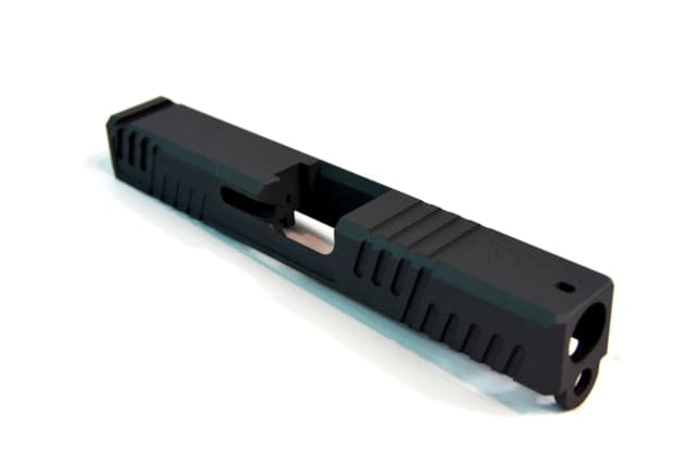 Gun Cuts Shift Slide for Glock 19 No Optic Cut Sniper Gray