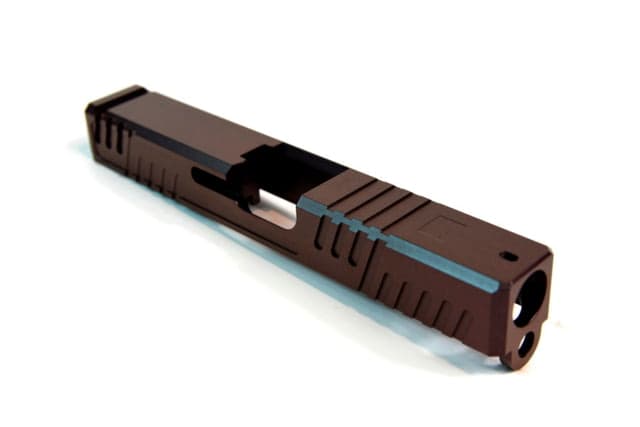 Gun Cuts Shift Slide for Glock 19 Optic Cut Black Cherry Bomb