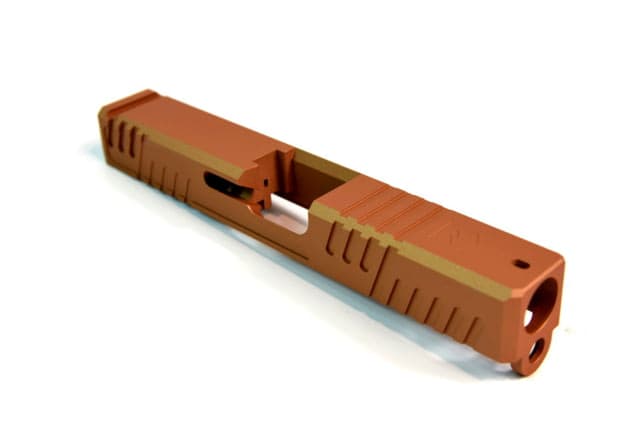Gun Cuts Shift Slide for Glock 19 Optic Cut Copper