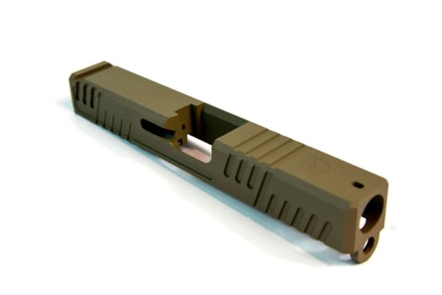 Gun Cuts Shift Slide for Glock 19 Optic Cut Flat Dark Earth
