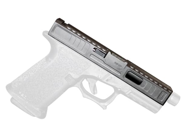 Gun Cuts Viper Slide for Glock 19 No Optic Cut Graphite Black