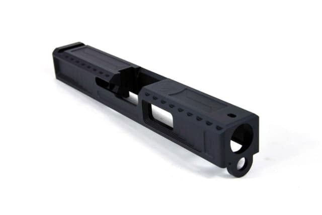 Gun Cuts Viper Slide for Glock 19 Optic Cut Graphite Black