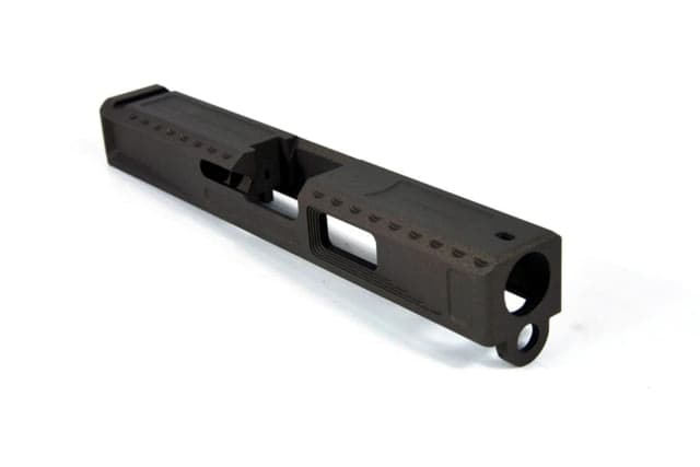 Gun Cuts Viper Slide for Glock 19 Optic Cut Midnight Bronze