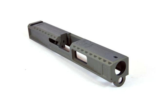 Gun Cuts Viper Slide for Glock 19 Optic Cut Northern Lights