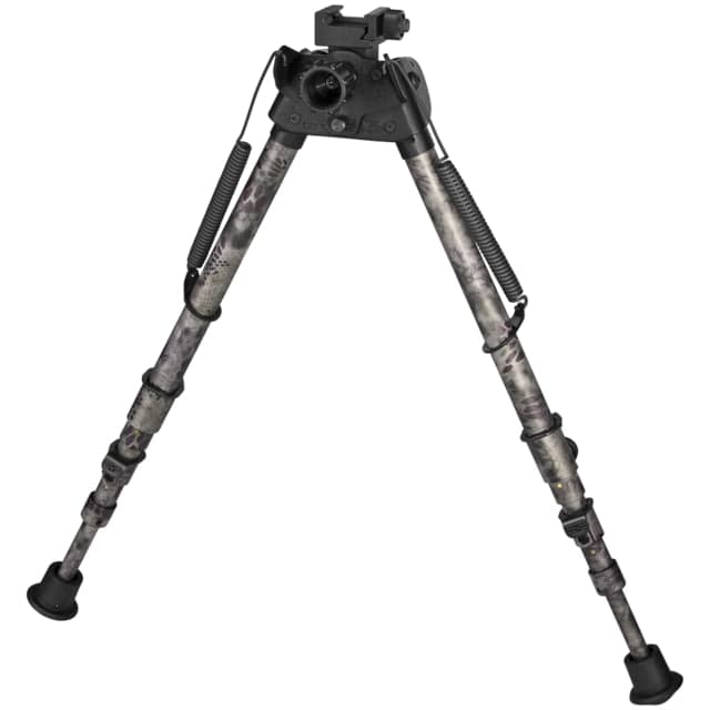 Harris Engineering Picatinny Sporting BiPod with Hinged Base 13.5-27 in Kryptek S-25CP Camo