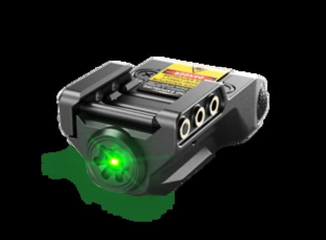 Hawk Gazer LG-9T Green Laser Sight Black Low Profile