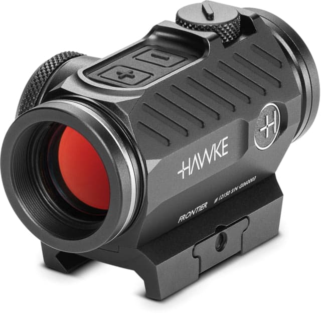 Hawke Sport Optics Frontier RD 1x22mm 2 MOA Dot Red Dot Sight Weaver Black