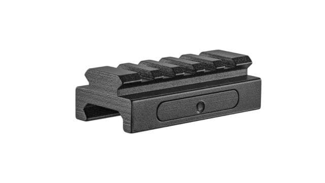 USED Hawke Sport Optics Picatinny to Picatinny Tactical Rails 1/2in Riser 2.5in Long Black