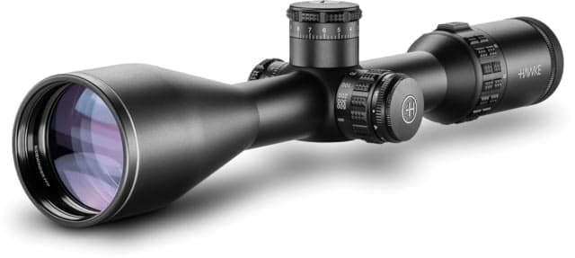 Hawke Sport Optics Sidewinder Rifle Scope 6-24x56mm 30mm Tube FFP MOA FFP Reticle Black