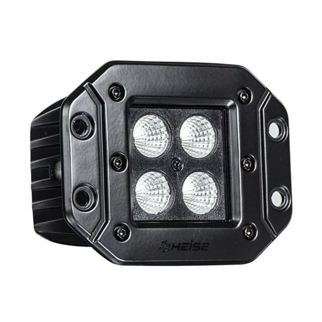 HEISE LED Lighting Systems Blackout LED Cube Light - Flush Mount - 3"