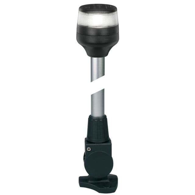 Hella Marine NaviLED 360 Compact All Round 2nm LED Lamp Fold Down Base 2 Nautical Miles Visibility Black 24in