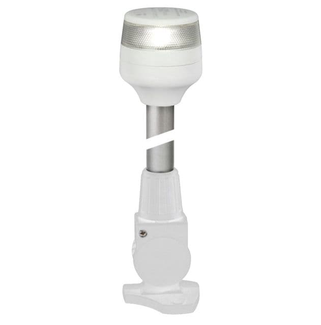 Hella Marine NaviLED 360 Compact All Round 2nm LED Lamp Fold Down Base 2 Nautical Miles Visibility White 24in