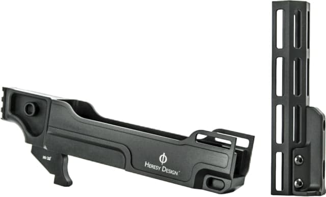 Heresy Design Vendetta Takedown Barrel Chassis Short Rail 6.375in Black