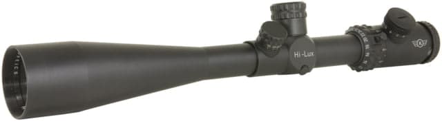 Hi-Lux Optics Top-Angle 7-30x50mm Rifle Scopes 30mm Tube Second Focal Plane Red Illuminated MOA Ranging Reticle and Framing Scale Matte Black