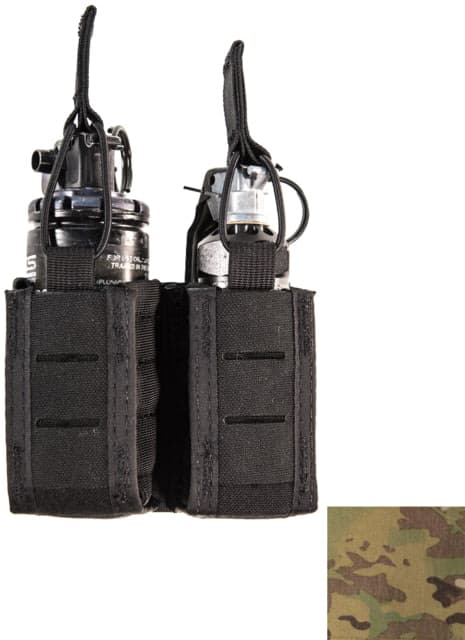 High Speed Gear HSGI Duty Double Flash Bang Taco U-Mount Pouch MultiCam