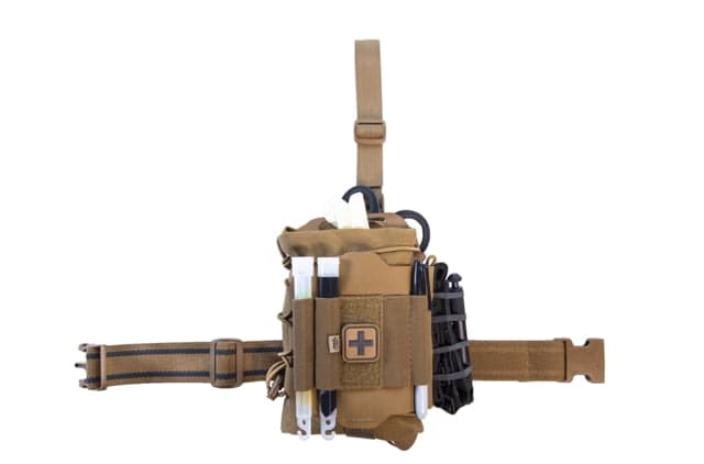 High Speed Gear ReFlex Leg Rig System Coyote Brown