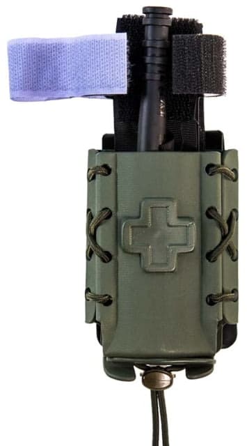 High Speed Gear Slick Tourniquet Taco U-Mount Pouch Olive Drab