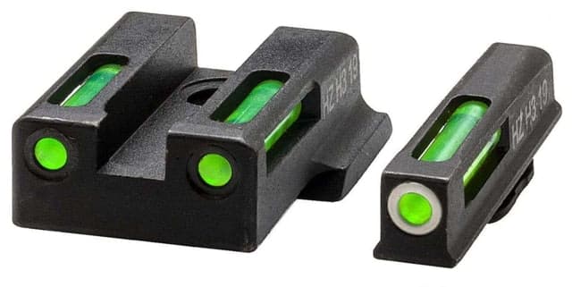 Hiviz LiteWave H3 S&W M&P EZ380 Green Black