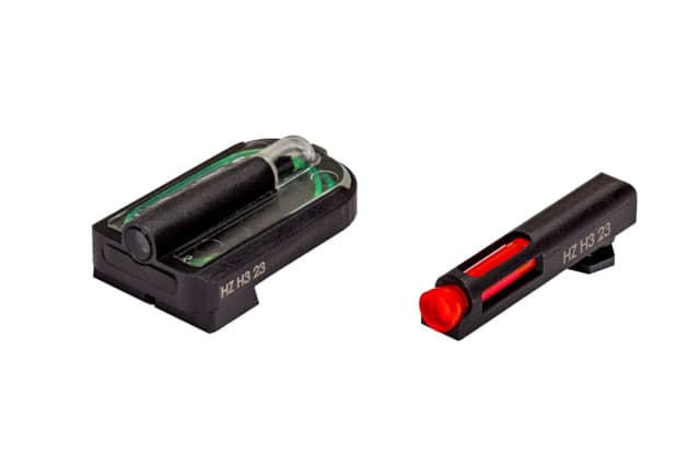 HiViz Fastdot H3 For Glock MOS Pistols 9mm 40 S&W .357 Sig Sight Black