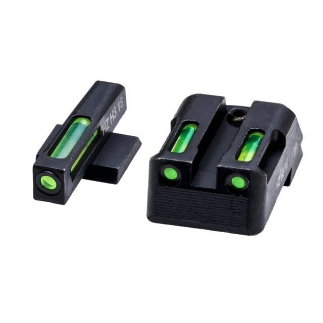 HiViz Litewave H3 Tritium/Litepipe Sight Set Kimber 1911